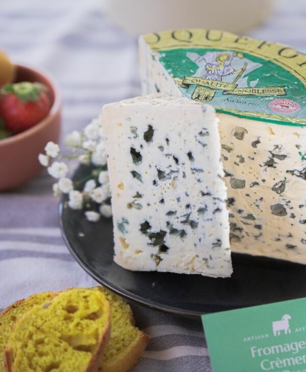 Vente en ligne de Roquefort AOP Vernières Black Label, fromage bleu de  Brebis.